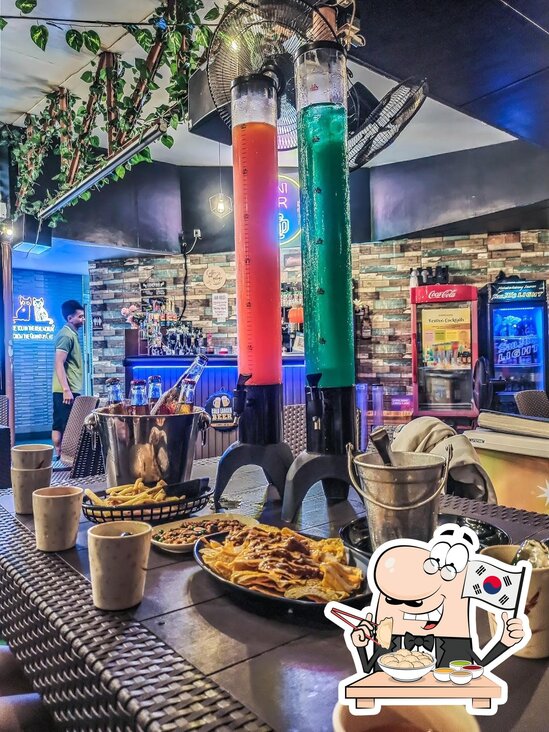 Menu at Rooftop K sports bar, Quezon City