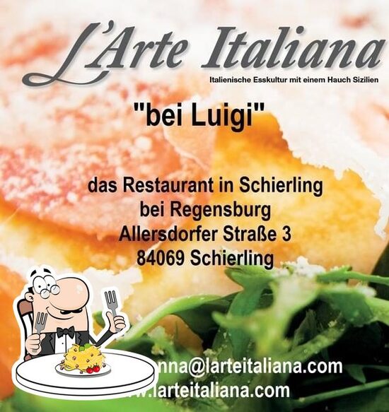 L'arte Italiana Bei Luigi Speisekarte von Giovanna Laudani L´Arte Italiana bei Luigi restaurant