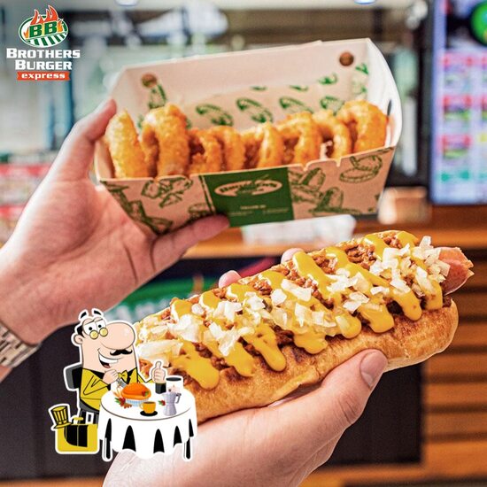 Menu at Brothers Burger Caltex SLEX Biñan restaurant, Biñan