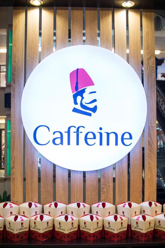 Menu at Caffeine, Istanbul, Viaport Venenezia Karadez mah
