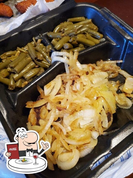 Menu at Hendrix Barbecue, Salisbury, W Innes St