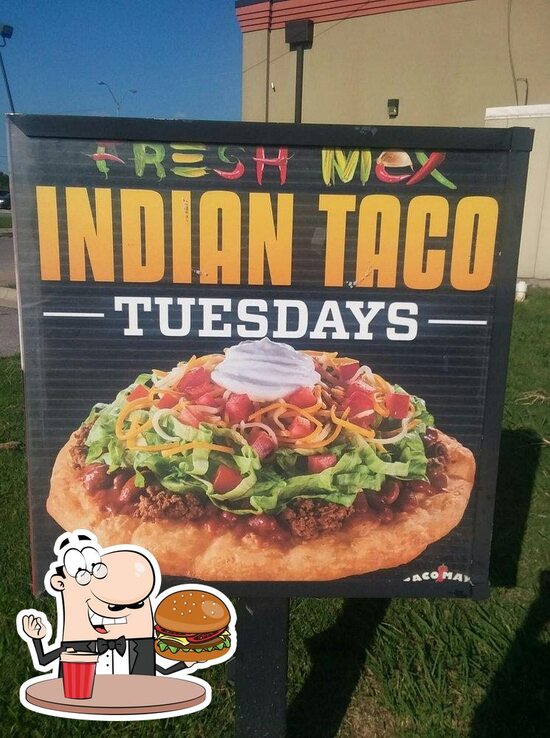 Menu at Taco Mayo restaurant, Okmulgee