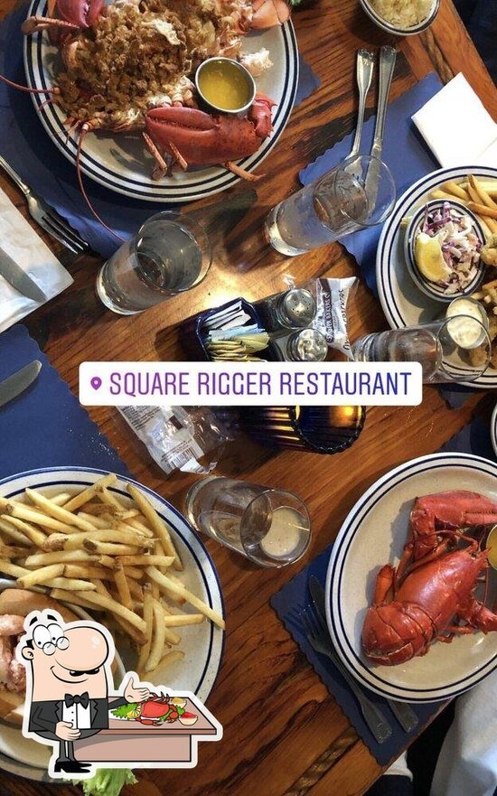 Menu at SquareRigger Restaurant, Edgartown