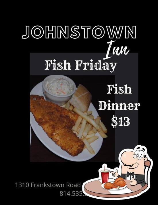 Menu at The Johnstown Inn pub & bar, Johnstown