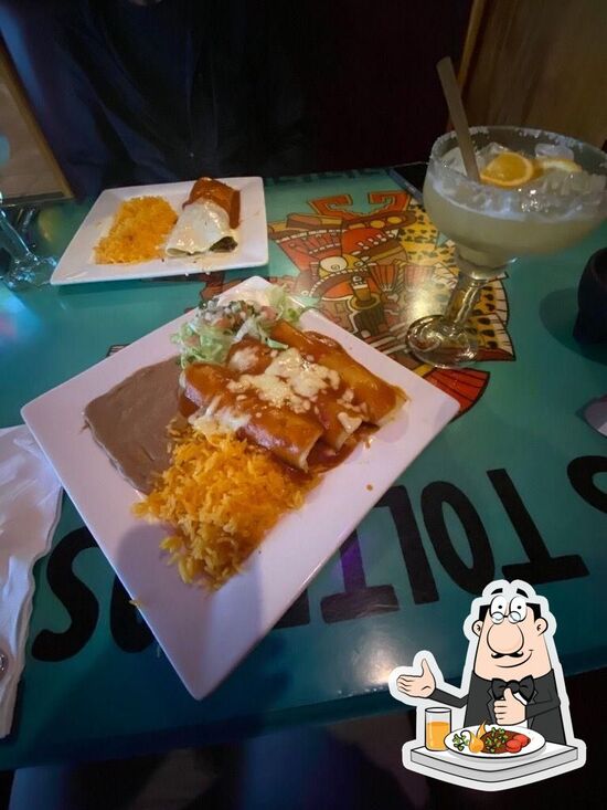 Menu at Los Toltecos Mexican Restaurant, Winchester
