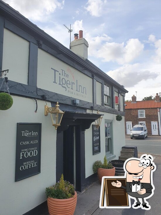 Menu at The Tiger Inn pub & bar, Beeford, 1 Main St