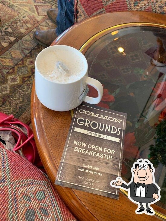 Menu at Common Grounds Coffee House, Wichita
