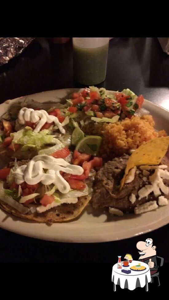 Menu at Mexican Grill restaurant, Kokomo