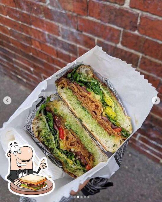 Menu at Smith & Deli cafe, Fitzroy