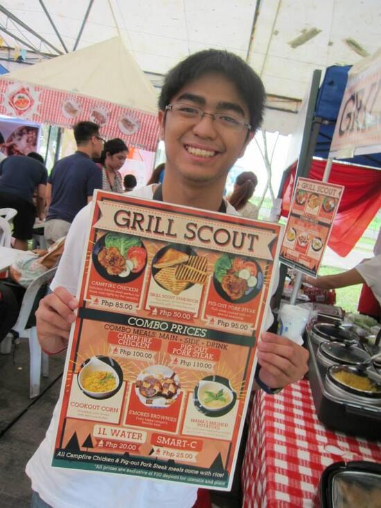 Menu at Grill Scout restaurant, Quezon City