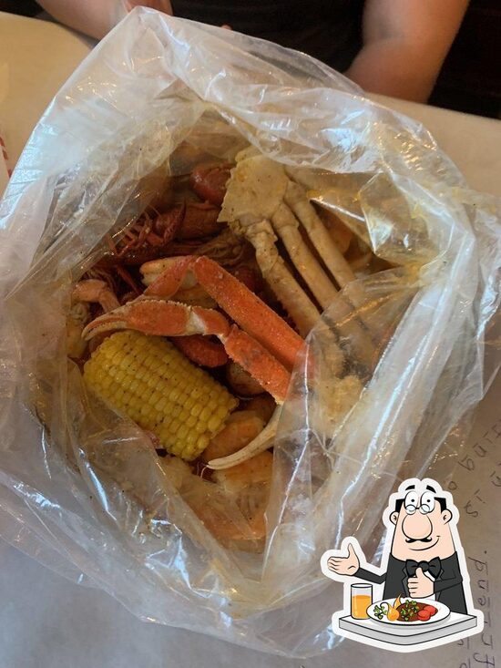 Menu at Captain Crab Seafood restaurant, Port Charlotte