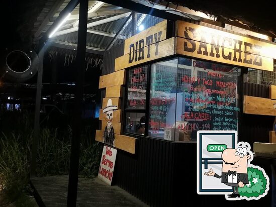 Carta del restaurante Dirty Sanchez, Dávao