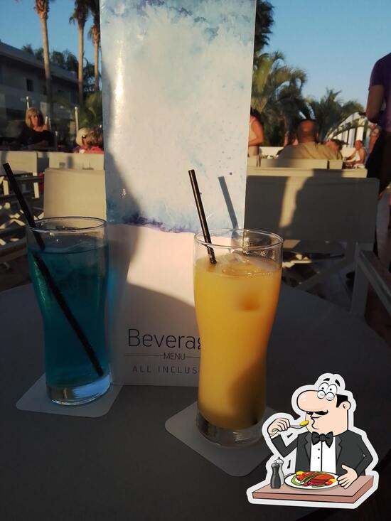 Menu at Mythos Greek Restaurant, Kos