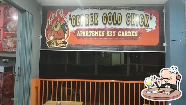 Menu at Ayam geprek gold chick restaurant, Batam, Jl. Pelita VI No.11