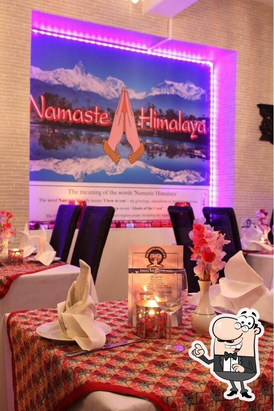 Menu at Namaste Himalaya Restaurant, Exmouth