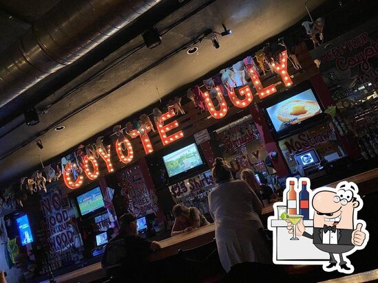 Menu at Coyote Ugly Daytona Beach pub & bar, Daytona Beach