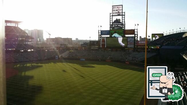 Menu at Mountain Ranch Bar and Grille at Coors Field, Denver