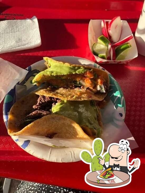 Menu at Tacos El Gordo restaurant, Las Vegas, E Charleston Blvd