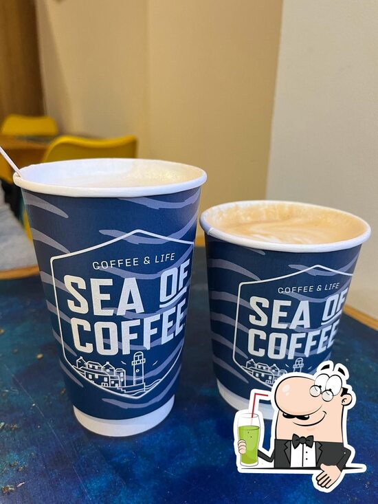 Carta del café Sea of Coffee, St Ives