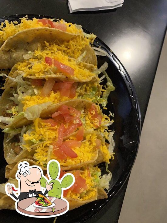 Menu at Perico's Taco's & Burritos at Revel Entertainment Center fast