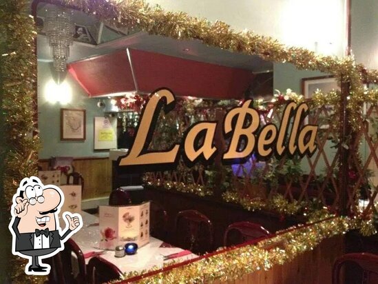 Menu at La Bella Restaurant, Cleethorpes
