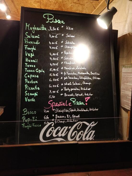 Speisekarte von Piccolo Pizza Paradiso, HerzebrockClarholz