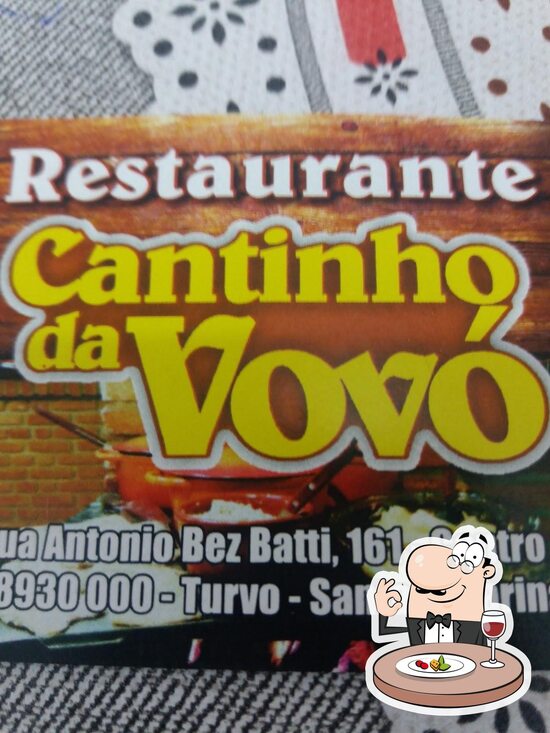 Menu em Cantinho Da Vovó restaurante, Turvo