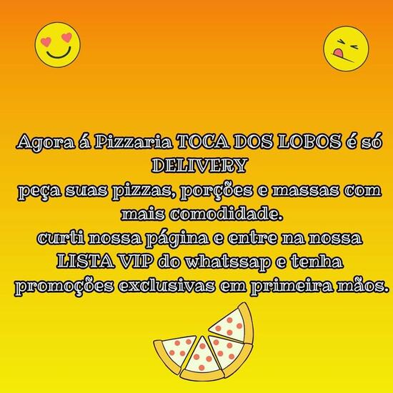 Menu em Pizzaria Toca Dos Lobos, Brasil