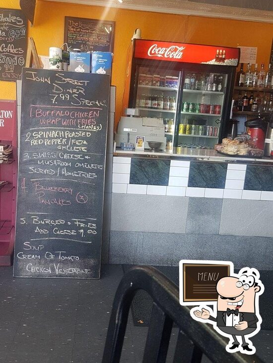 Menu at John Street Diner restaurant, Hamilton