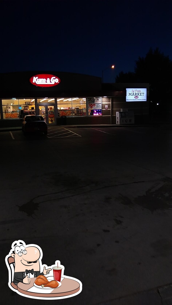 Menu at Kum & Go, Sioux Falls, 501 N Minnesota Ave