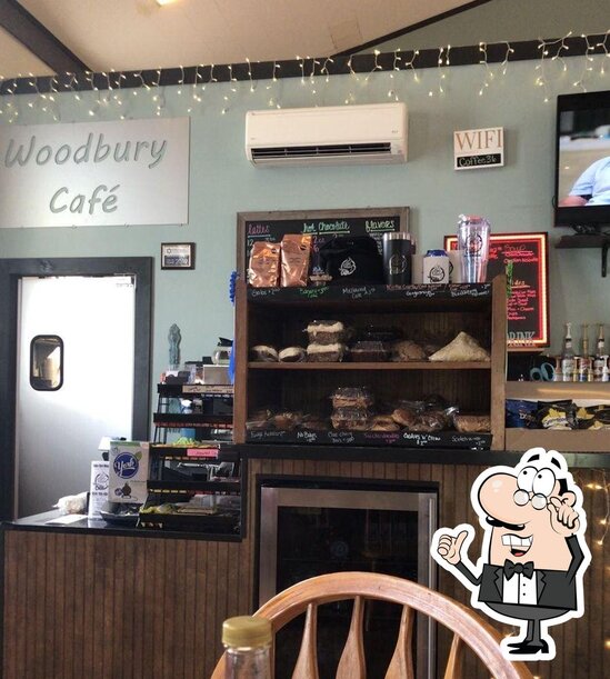 Menu at Woodbury Cafe, Woodbury