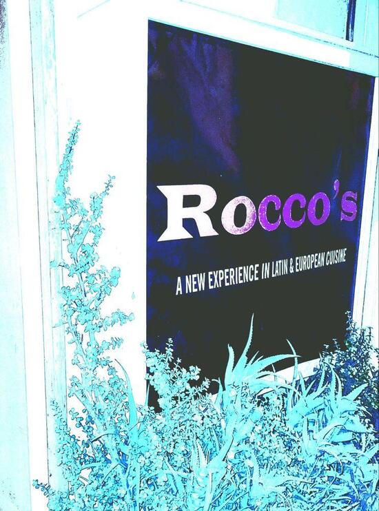 Menu at Rocco's Restaurant, San Clemente