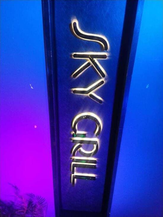 Menu at SKY GRILL, Ajmer, 8th Floor