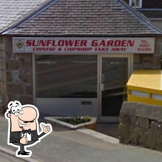 Menu at Sunflower Garden fast food, Pitmedden