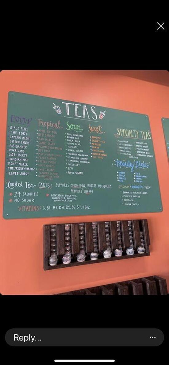 Menu at HWY 23 Nutrition pub & bar, Belle Chasse