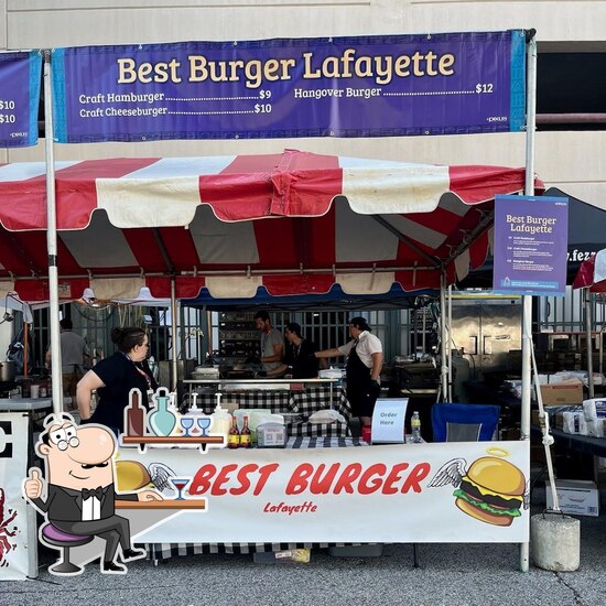 Menu at Best Burger Lafayette restaurant, Lafayette