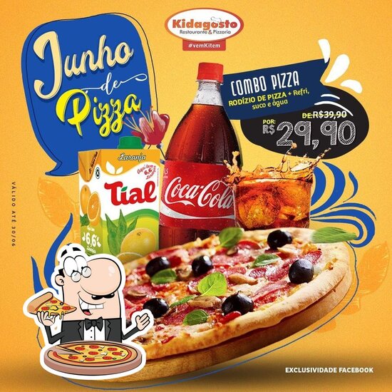 Kidagosto Restaurante e Pizzaria, Belo Horizonte - Restaurant menu and ...