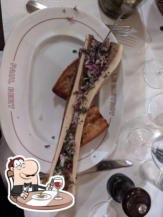 Menu at Bistrot Paul Bert restaurant, Paris