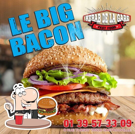 Kebab de la gare pub & bar, Sartrouville Restaurant menu and reviews