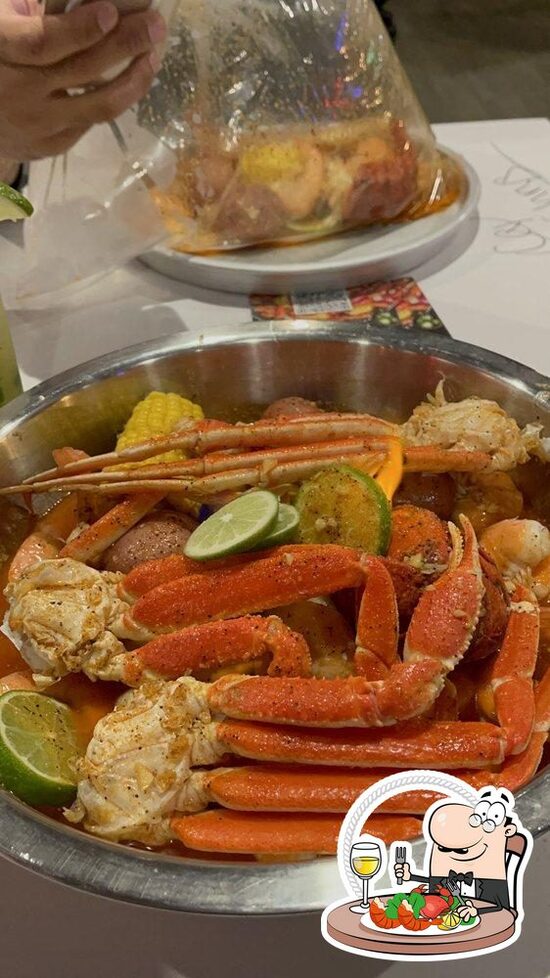 Menu at Red Crab Juicy Seafood restaurant, Whitehall