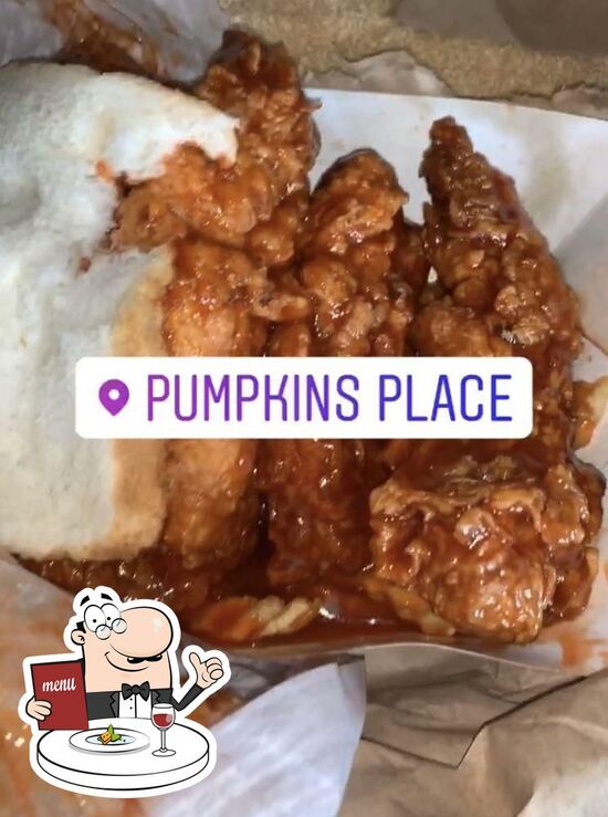 Menu at Pumpkins Place restaurant, Maywood