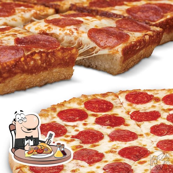 Menu at Little Caesars Pizza restaurant, Guntersville, Gunter Ave