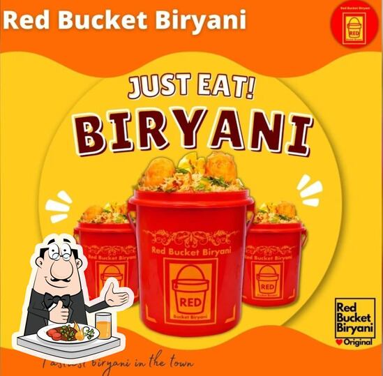 Menu At Red Bucket Biryani Machavaram Vijayawada