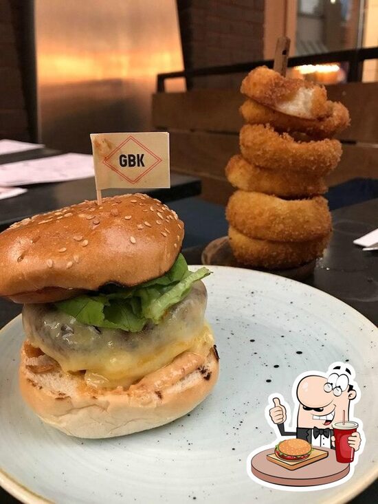 Menu at Gourmet Burger Kitchen pizzeria, London, Unit 22