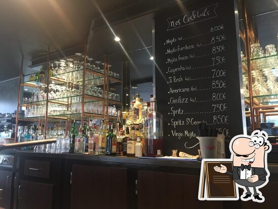 Menu at L' Apéro Café, La Baule-Escoublac