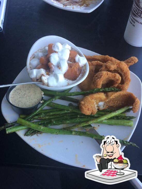 Menu at Trapp's restaurant, West Monroe