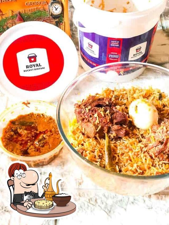 Menu at Royal Bucket Biryani restaurant, Sharjah