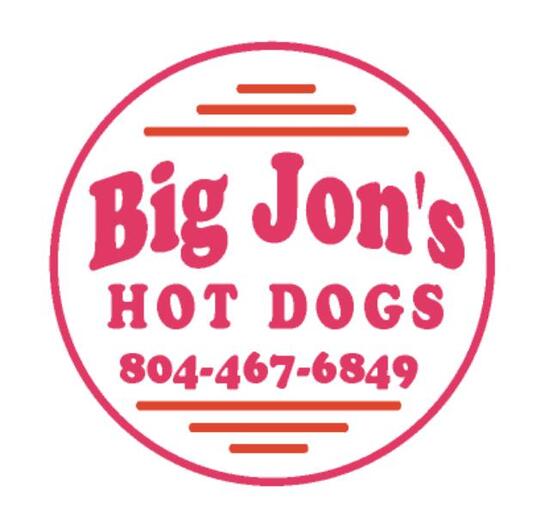 Carta del restaurante Big Jon's Hot Dogs, Richmond