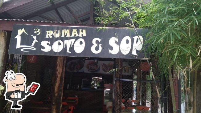 Menu At Rumah Makan Abuya Sop Soto Stabat