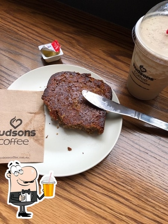 Menu at Hudsons Coffee restaurant, Benowa, Pindara Private Hospital